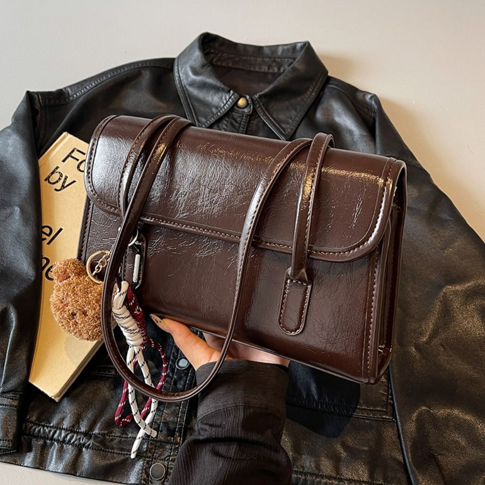 Women Bags For Airport - Y2K Trend Soft PU Leather Women