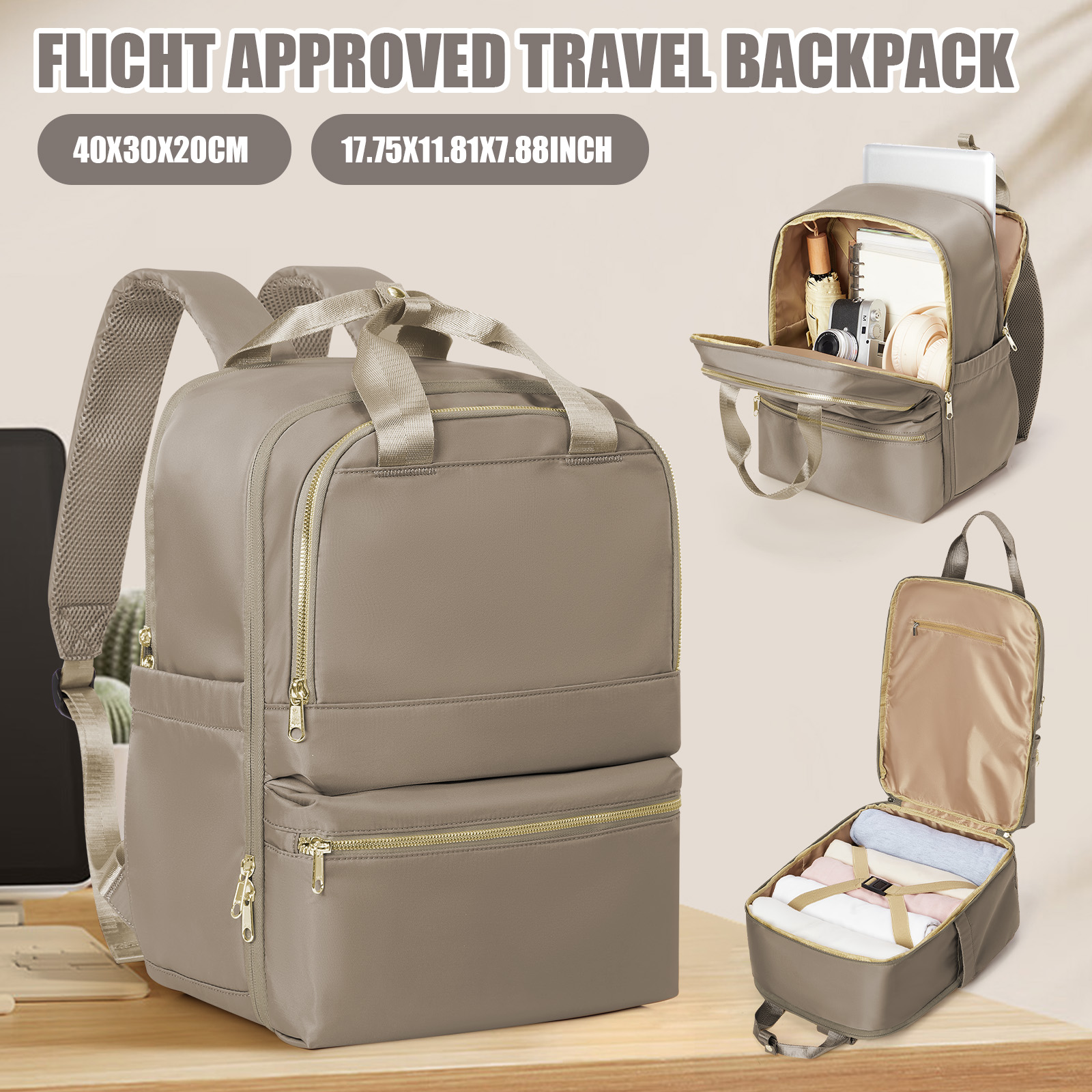 Women Bags For Office - Ryanair 40x30x20 Travel Backpack for Women,