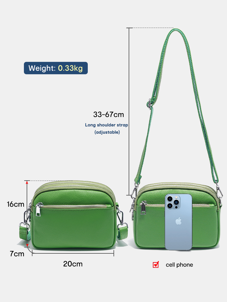 Zency Women's Small Zip Crossb - Women Bags Zip recension och pris