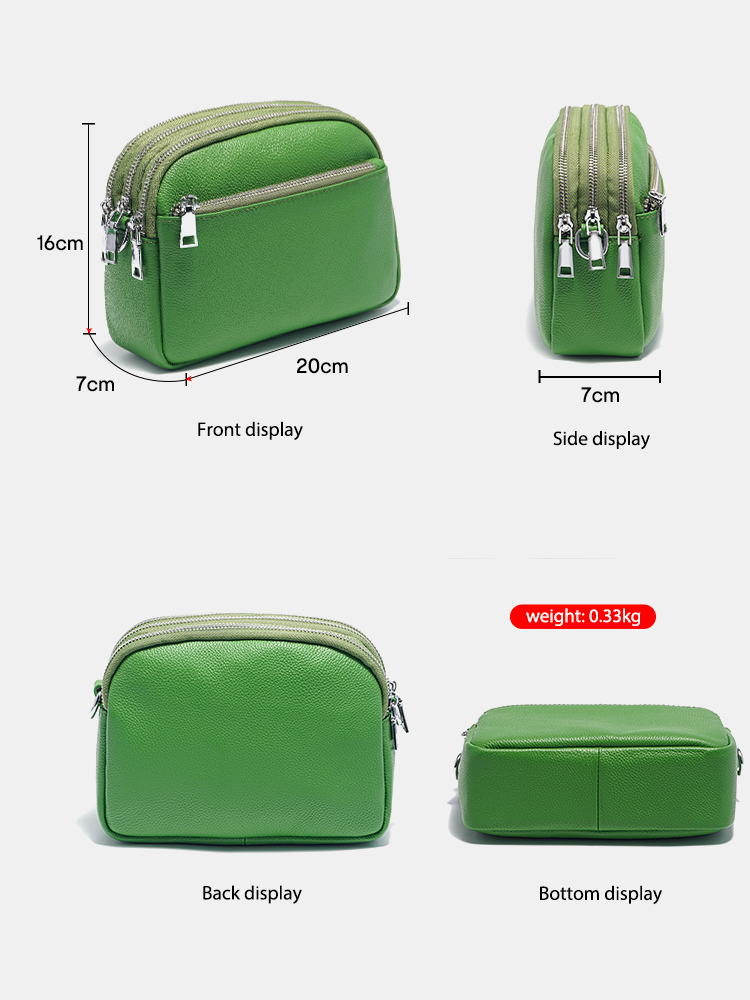 Zency Women's Small Zip Crossb - Women Bags Zip recension och pris