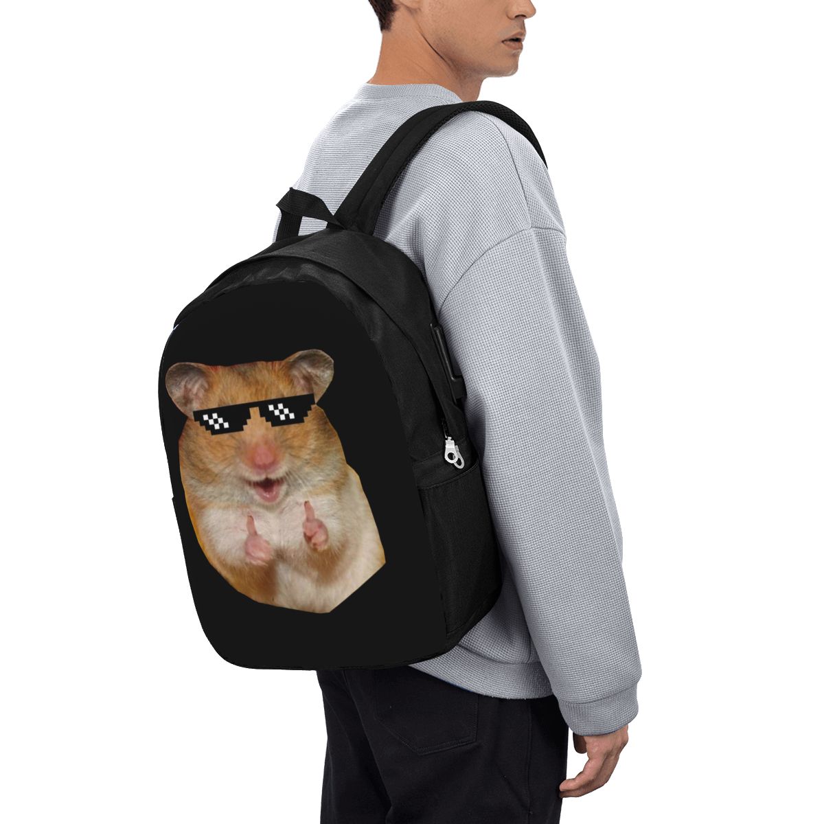 Funny Hamster Backpack Travel  - Womens Backpack recension och pris