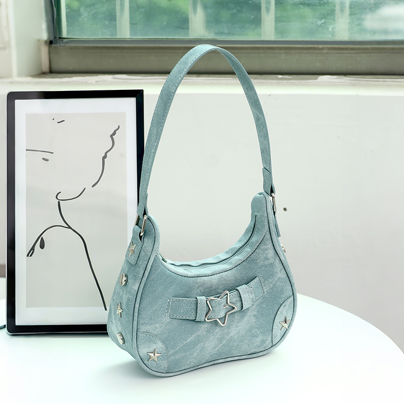 Vintage Casual Cute White Star - Women Bags Zip recension och pris