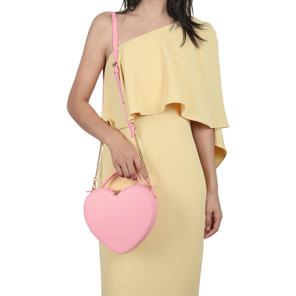 Heart Shape Bag Crossbody Purs - Women Bags Zip recension och pris
