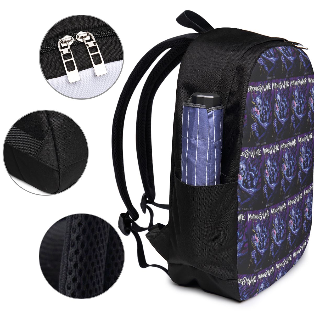Motionless In White Backpack T - Womens Backpack recension och pris