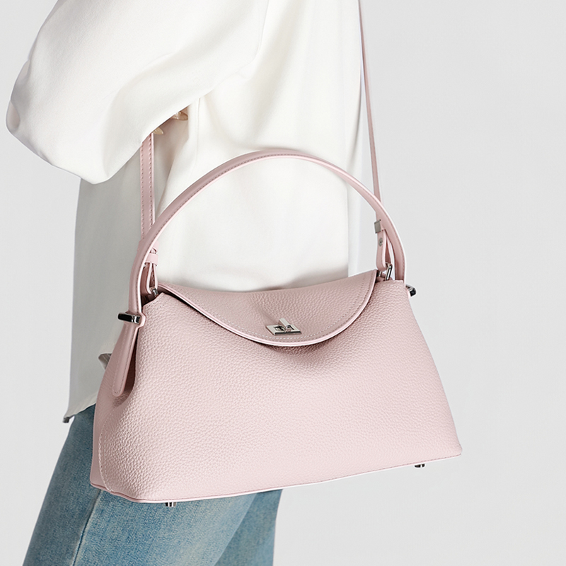 Women's Genuine Leather Handba - Women Bags For Airport recension och pris