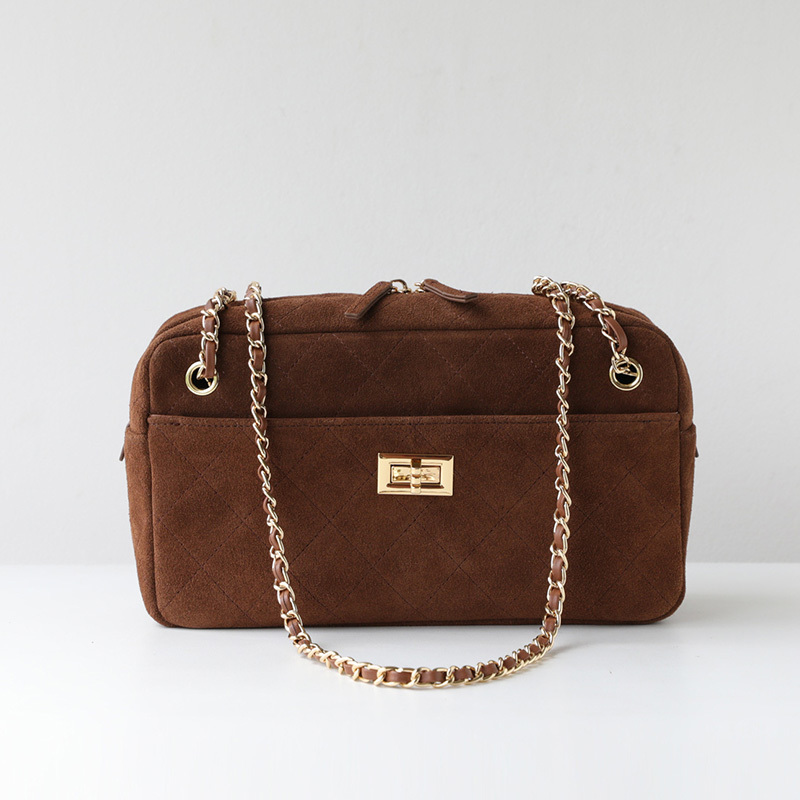 Retro Suede Camera Bag Handhel - Women Bags For Airport recension och pris