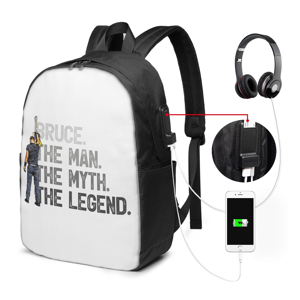 Bruce Springsteen Backpack Tra - Womens Backpack recension och pris
