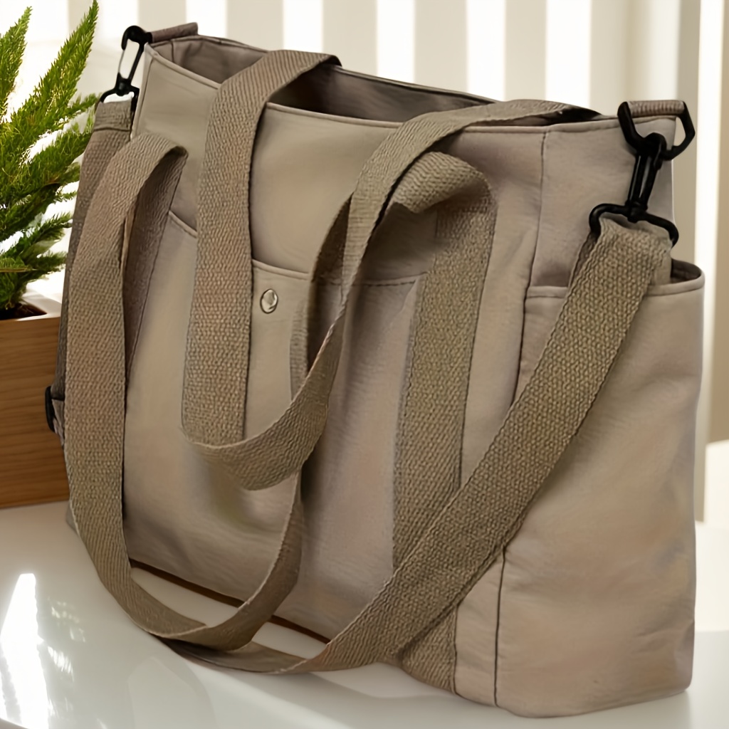 Large Capacity Everyday Tote B - Shopper Tote Canvas recension och pris