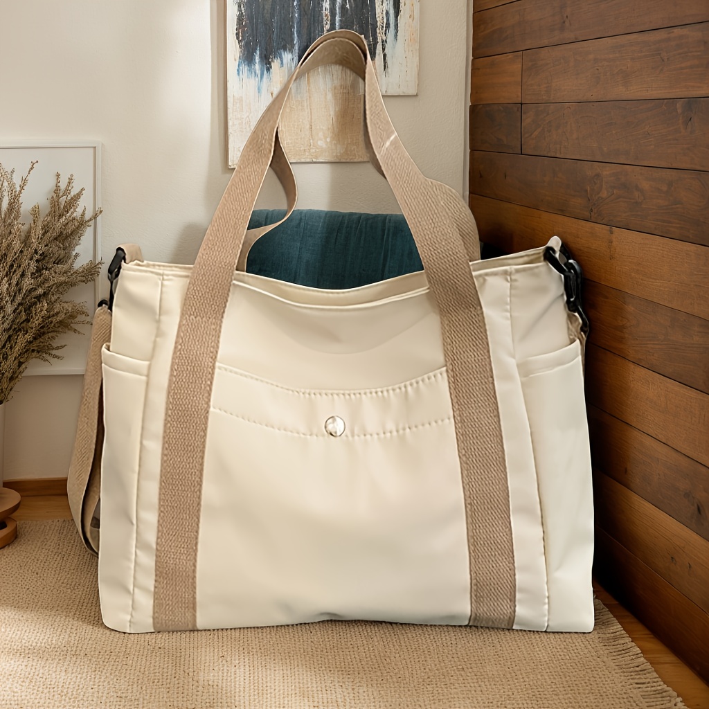 Large Capacity Everyday Tote B - Shopper Tote Canvas recension och pris