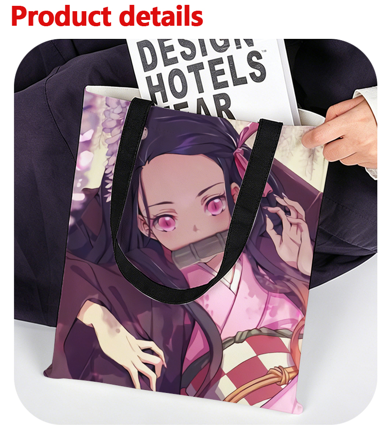 Demon Slayer Kamado Nezuko Wom - Shopper Tote Canvas recension och pris