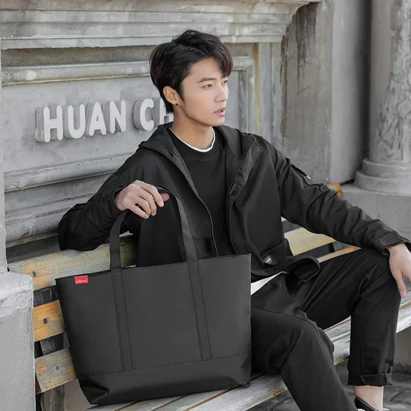 Japanese Style Men's Hanbags C - Shopper Tote Canvas recension och pris