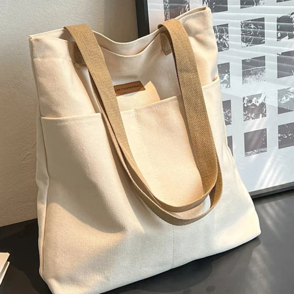 1Pc Women's Tote Bag Canvas Se - Shopper Tote Canvas recension och pris