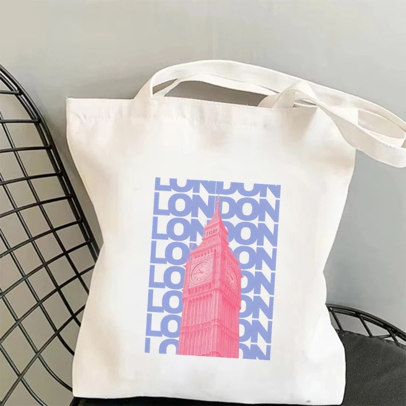 Chicago London Eiffel Tower Gr - Shopper Tote Canvas recension och pris