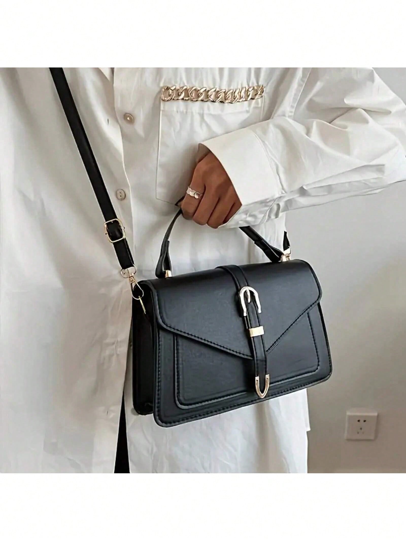 Women PU Leather Handbag Elega - Women Bags For Office recension och pris