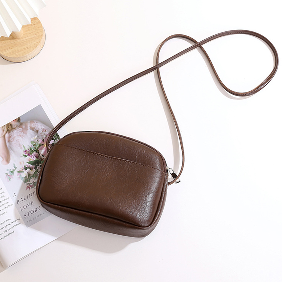 Retro women's simple soft pu l - Women Bags Zip recension och pris