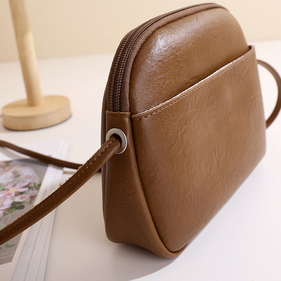 Retro women's simple soft pu l - Women Bags Zip recension och pris