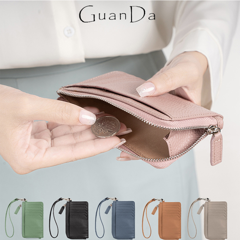 Real Leather Woman Coin Purse  - Women Bags Zip recension och pris