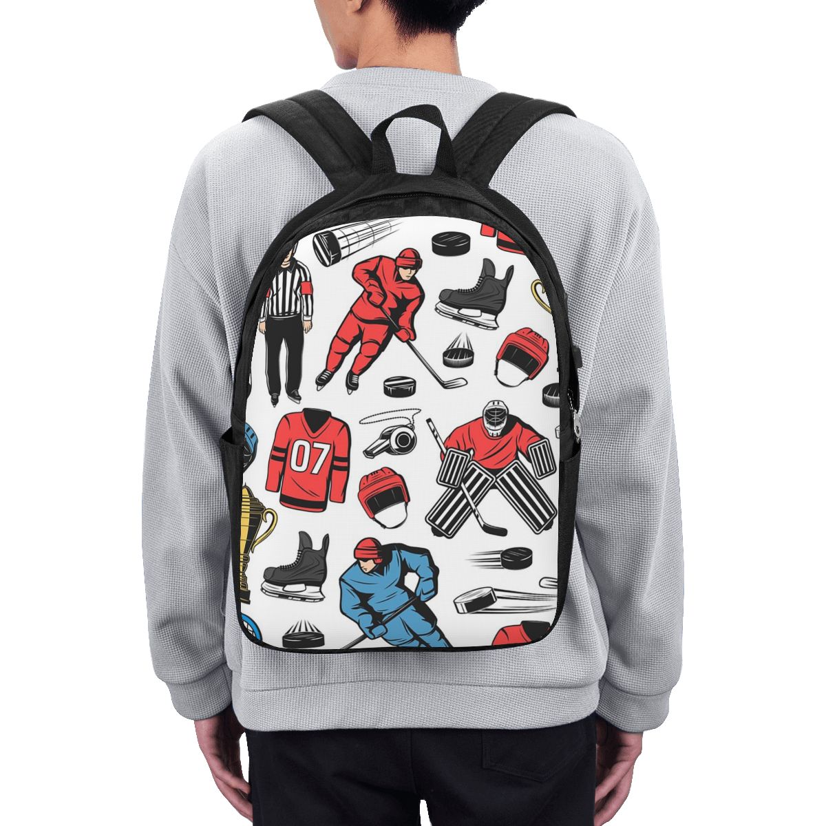 Ice Hockey Players On Rink Bac - Womens Backpack recension och pris