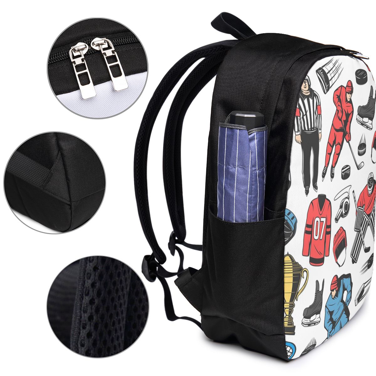 Ice Hockey Players On Rink Bac - Womens Backpack recension och pris