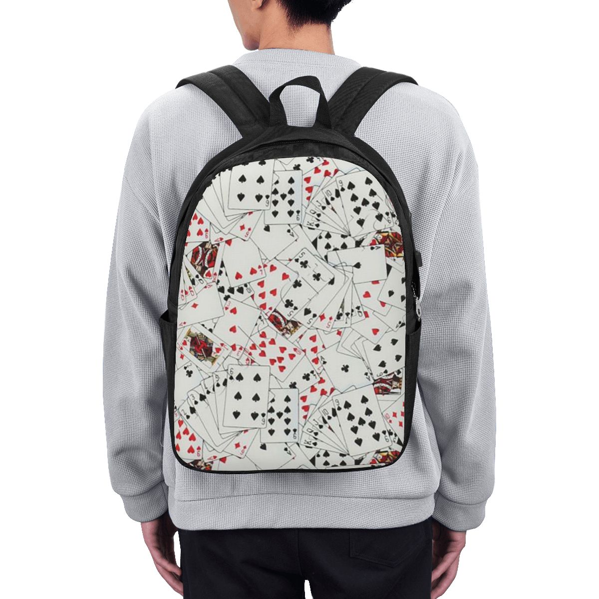 Playing Cards Poker Print Back - Womens Backpack recension och pris