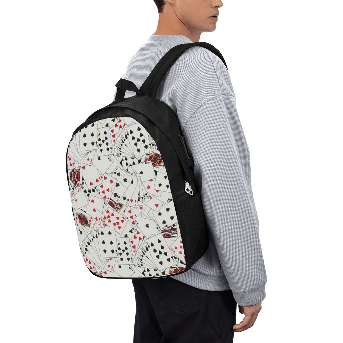 Playing Cards Poker Print Back - Womens Backpack recension och pris