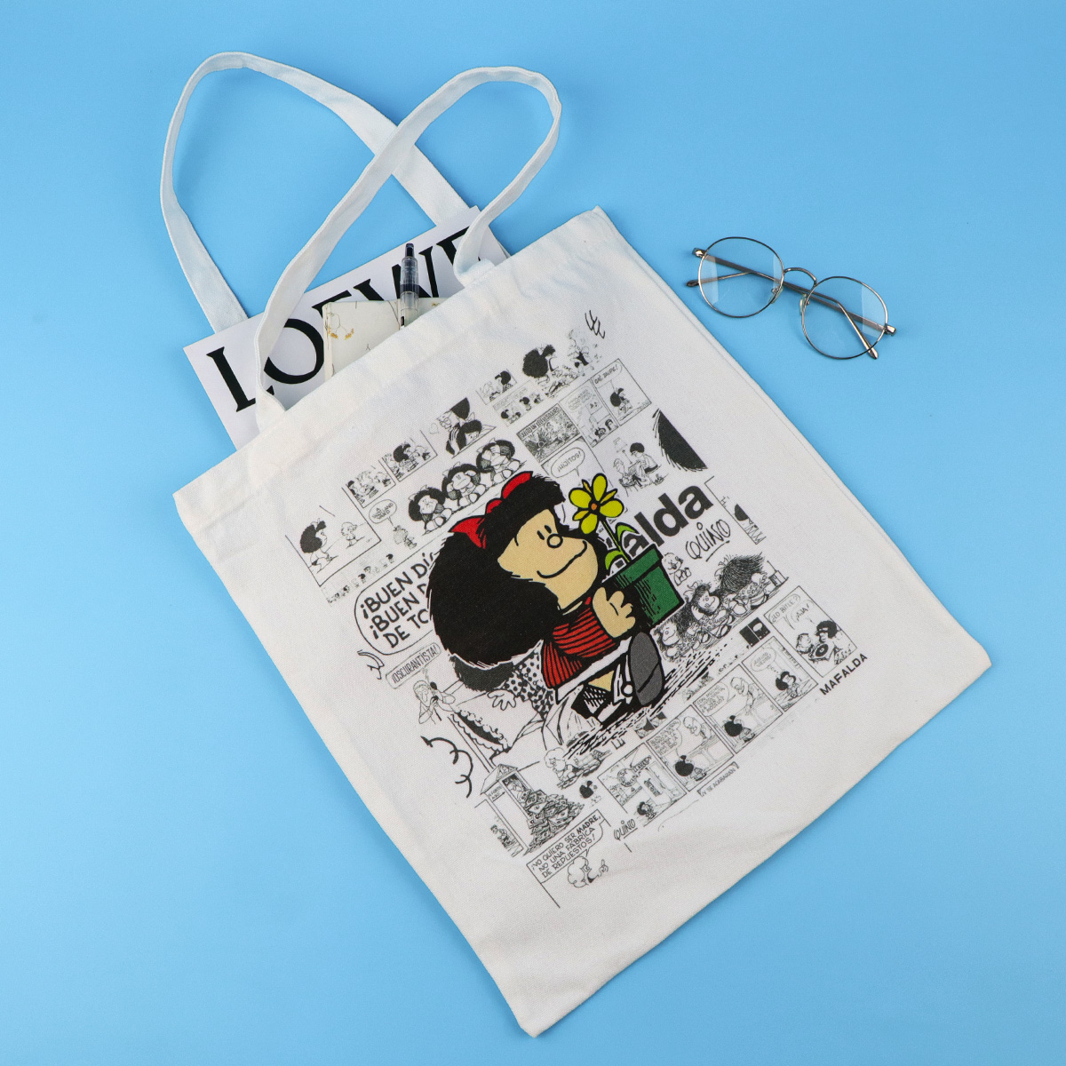Fashion Canvas Tote Bag Women  - Women Bags For Office recension och pris