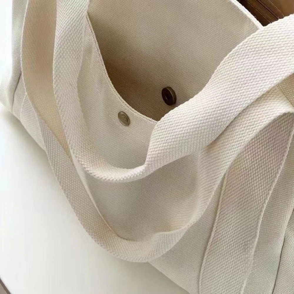 Large Capacity Canvas Tote Bag - Shopper Tote Canvas recension och pris