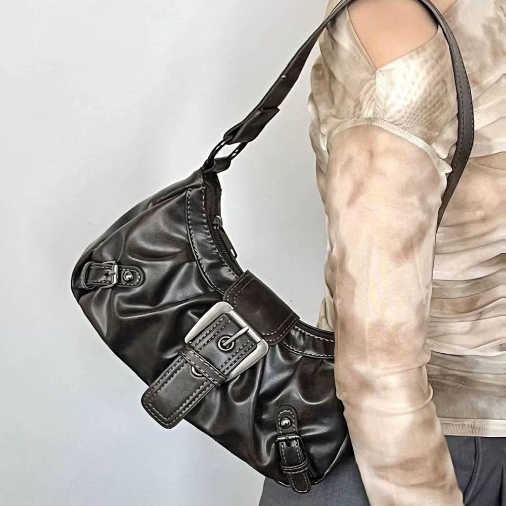 Y2K Retro Pleated Hobo Shoulde - Women Bags For Office recension och pris