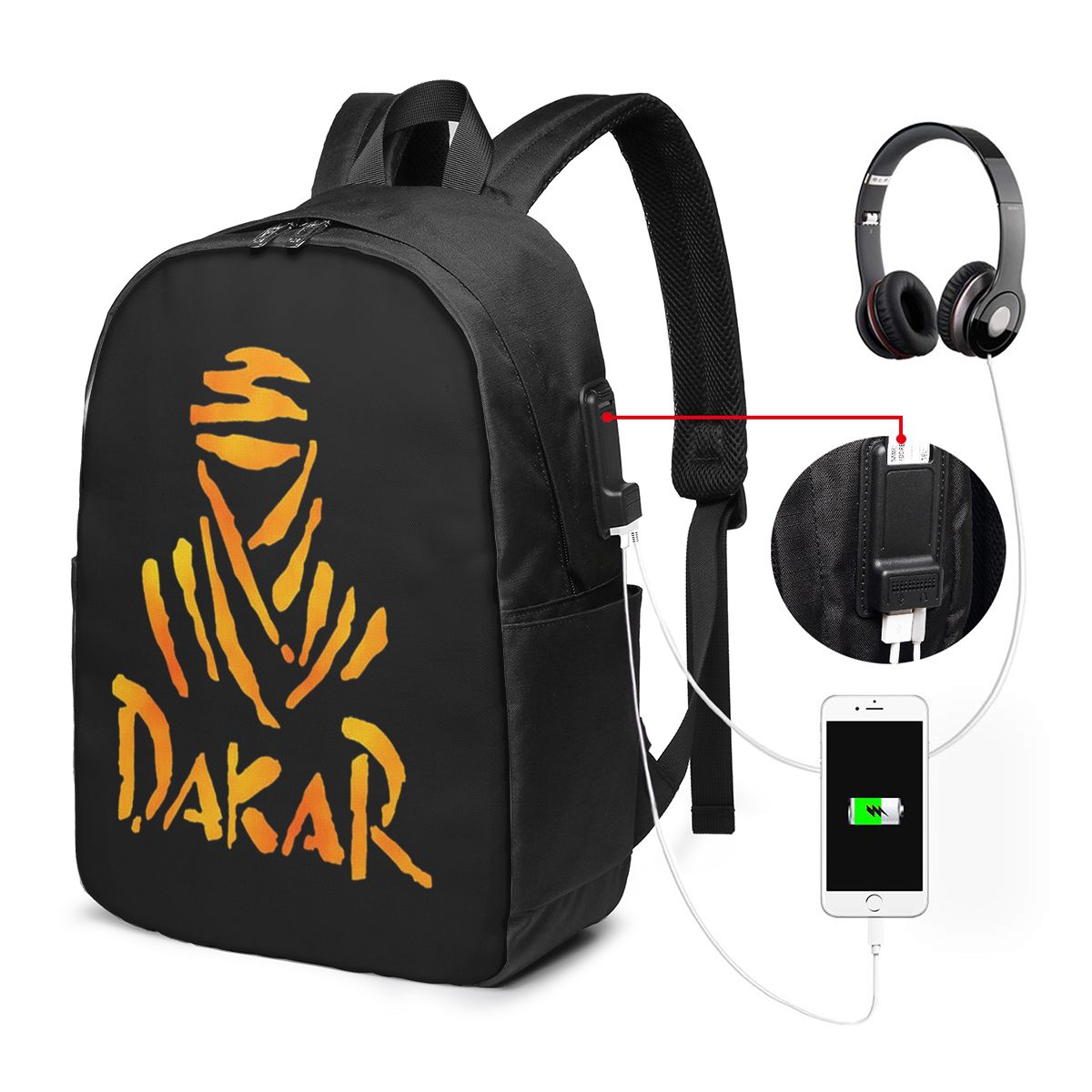Dakar Rally Motorcycle Backpac - Womens Backpack recension och pris