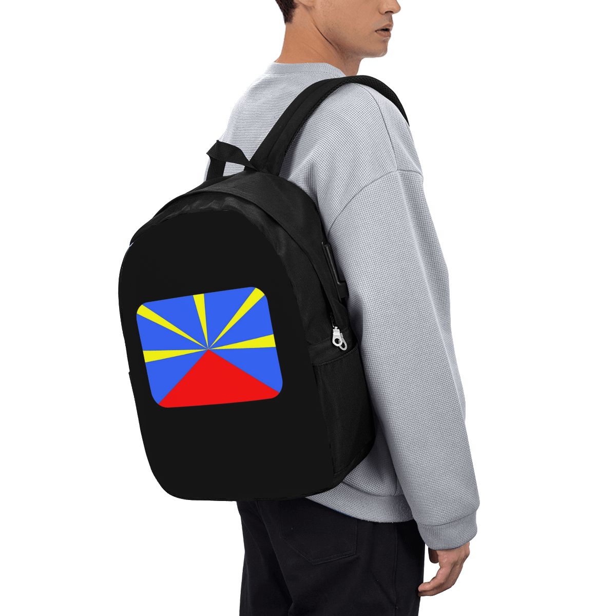 974 Reunion Island Flag Backpa - Womens Backpack recension och pris