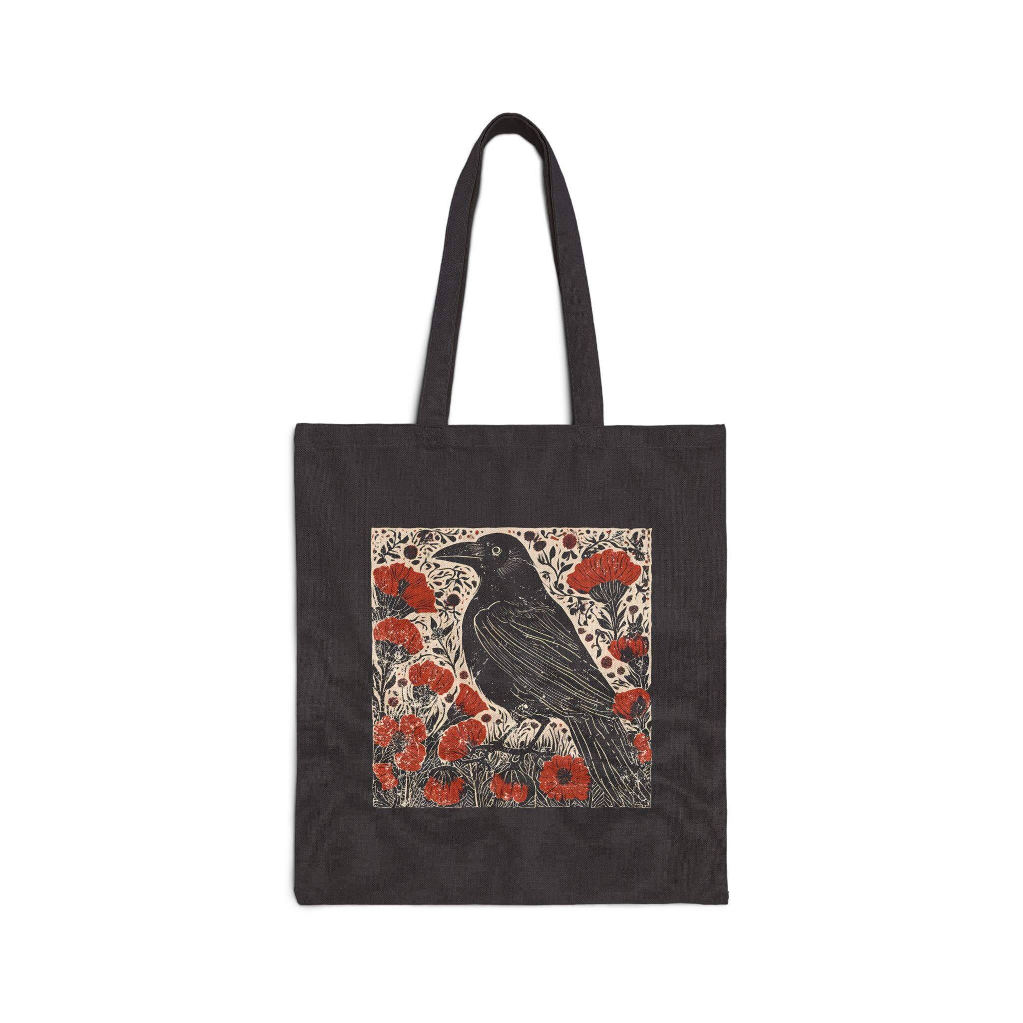 Whimsigoth Crow Canvas Tote Li - Women Bags Edgars recension och pris