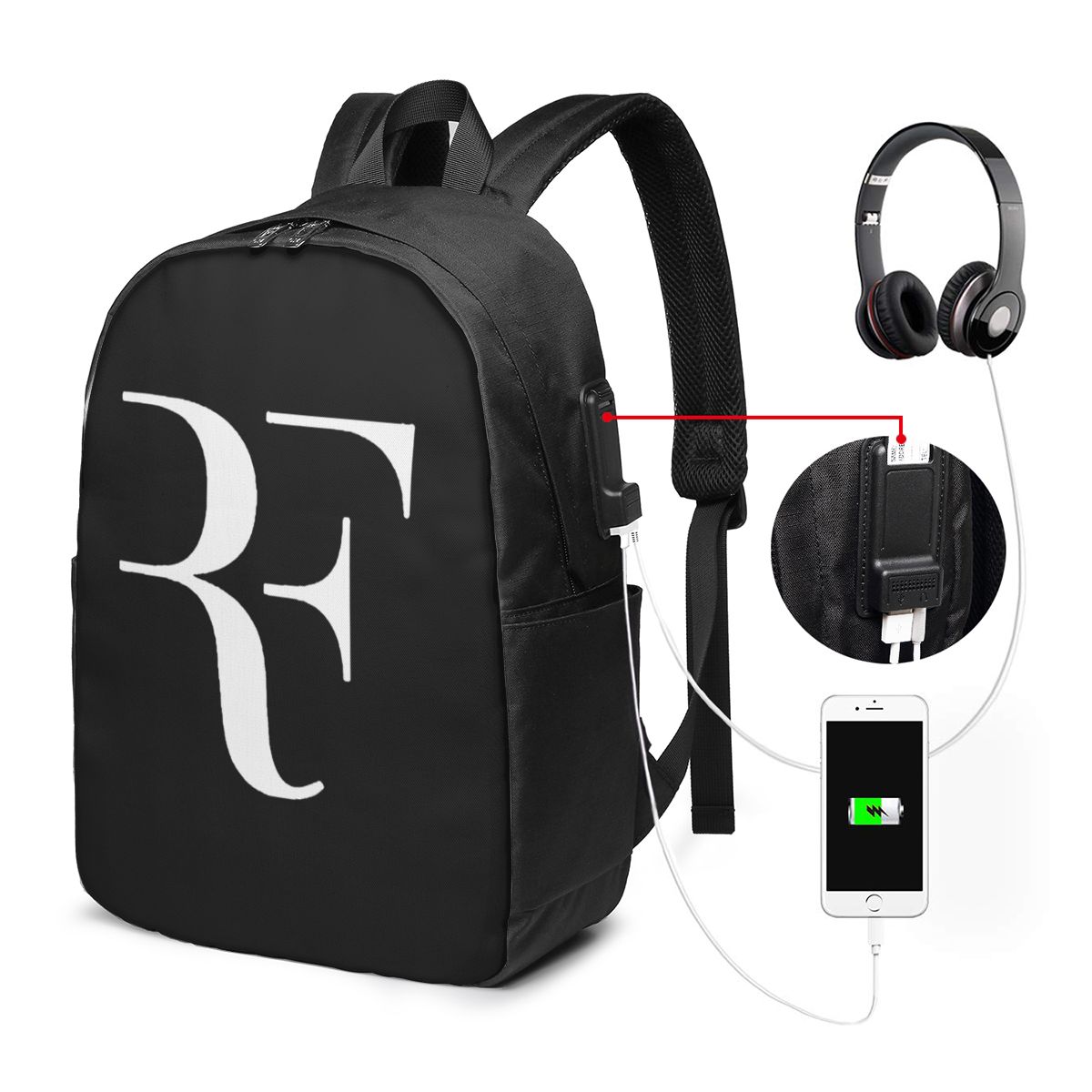 Roger Federer Backpack Travel  - Womens Backpack recension och pris