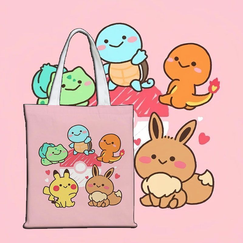 Pokémon Cute Canvas Bag Canvas - Shopper Tote Canvas recension och pris