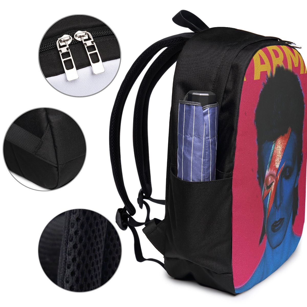 Davids Bowied Backpack Travel  - Womens Backpack recension och pris