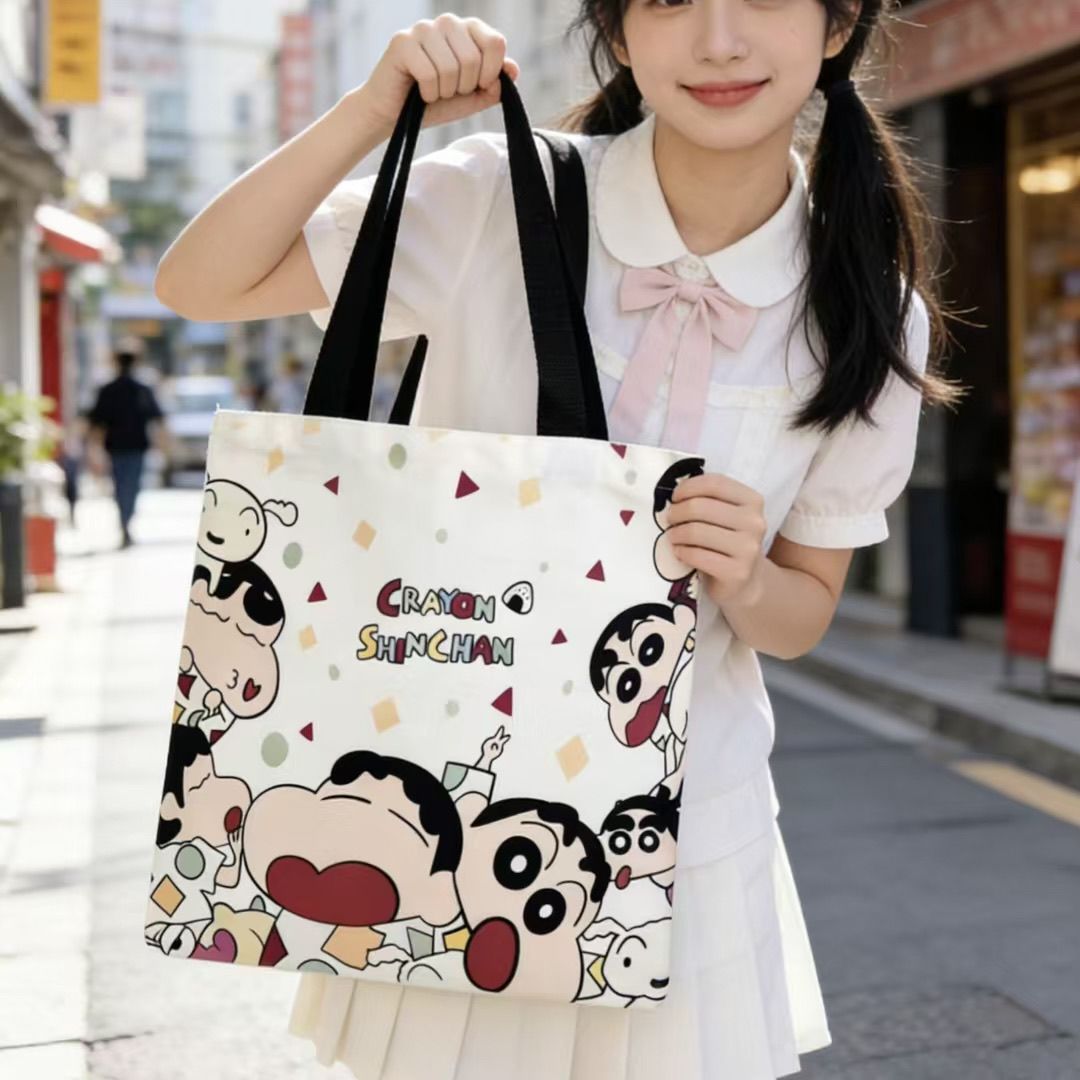 2026 New Crayon Shin-chan Canv - Shopper Tote Canvas recension och pris