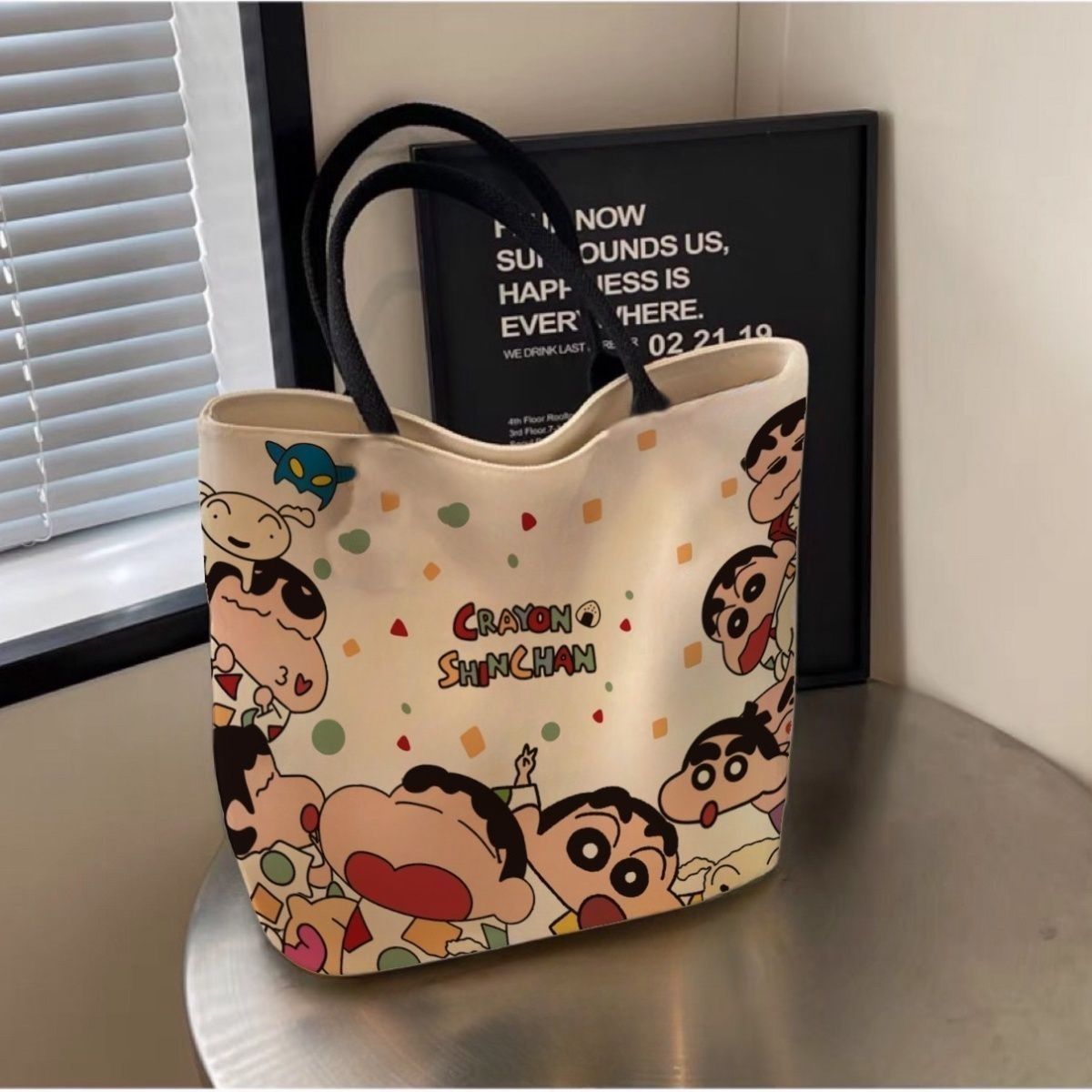 2026 New Crayon Shin-chan Canv - Shopper Tote Canvas recension och pris