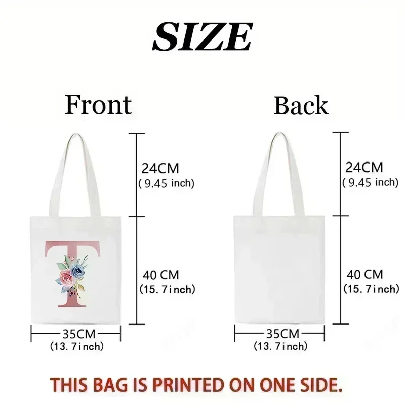 1pc Koala Cherry Blossom Print - Shopper Tote Canvas recension och pris