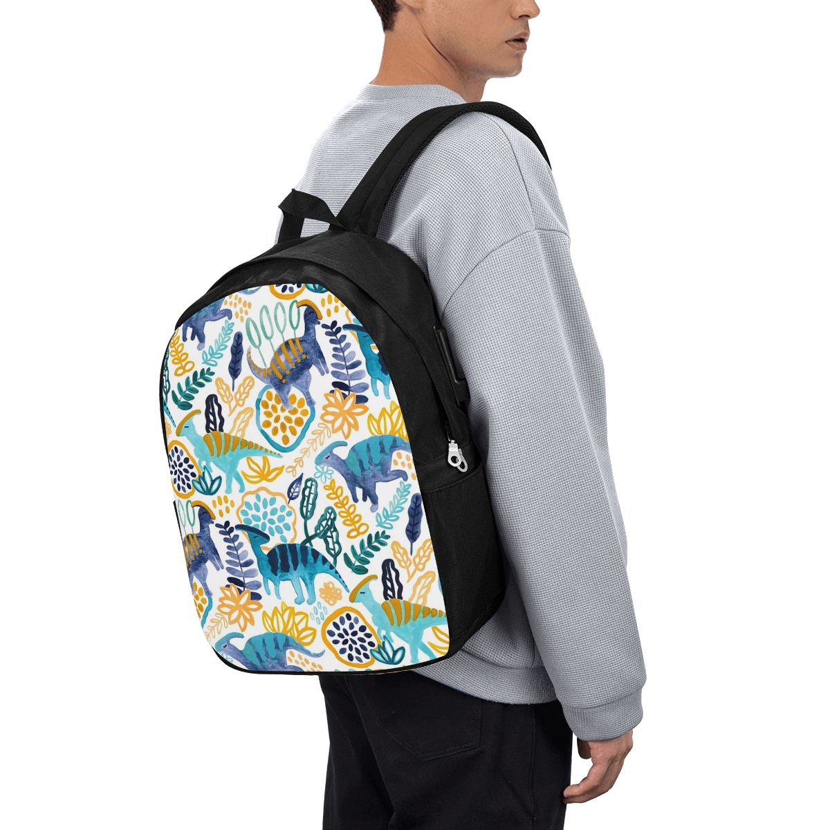 Gouache Parasaurolophuses Back - Womens Backpack recension och pris